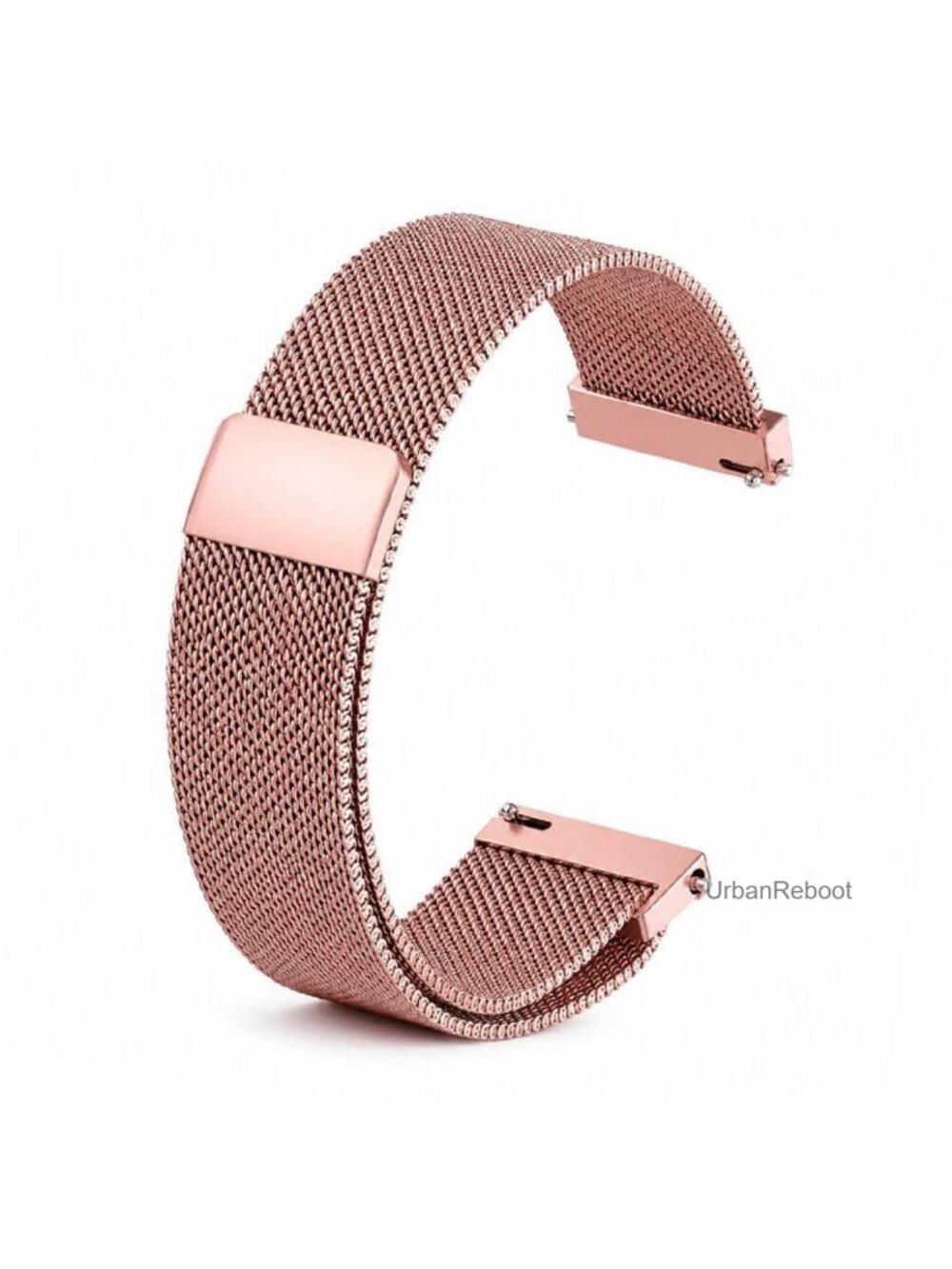 Stainless Steel Mesh Watch Band Quick Release Metal Replacement Strap